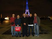Đoàn võ đường thăm thủ đô Paris, Pháp (10-2008)